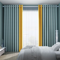 Curtain Telescopic Rod a complete set of 2021 Bedrooms New living room Free to install shading sunbeds