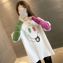 Pregnant womans blouses suit 2022 net red new small sub loose fashion money out of a T-shirt for a long spring and autumn season