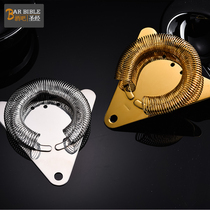 Bar bartender Triangle stainless steel ice filter Triangle filter Leakage net ice separator Filter ice Strain