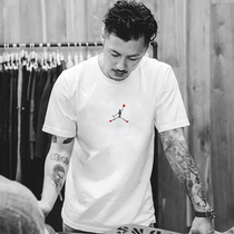 Kurashi Yishu joint Hong Kong wind Yu Wenle with the same summer ice sense quick-drying T-shirt men and women lovers pure cotton short-sleeved tide
