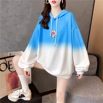 Pregnant women womens spring and autumn fashion long sleeve T-shirt loose size medium long top base shirt autumn coat