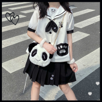 (Cute little crazy) Bear fat Da nameless Panda original cute kindergarten jk uniform autumn student suit
