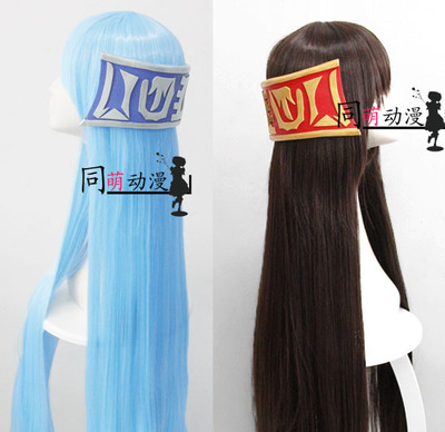 taobao agent Xianjian Dragon Aoi Writing 3COS Dragon Aita/Red Sunflower/Blue Sunflower Battle Version COSPLAY head jewelry wig