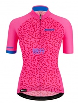 Santini New Riding Suit Short Sleeve Blouses Spring Summer Womens Outdoor Sportswear Hygroscopic Breathable Bike Suit