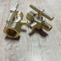  Three-way cork valve Plug valve pressure gauge valve Boiler Cork with vent Inner 14*1 5 Outer 20*1 5