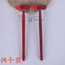 Wooden Massage Hammer Red Wood Hammer Plantar Knocks Fitness Hammer Knock Back Hammer Meridians Small Hammer Foot Bath Pat
