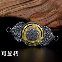 Tibet Tibetan Biography Jiugong Gossip Tablets Pure Silver Nine Palace Eight Divination Photos Duozodiac Signs Vinjustva Vinjustva Hang Pendant Bag Trailer Hung