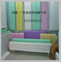 Radiator household plumbing radiator wall-mounted floor-to-ceiling steel colored vertical steel two-column central heating thickening 1 8