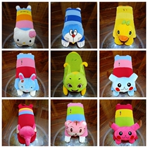 Special price Korean version buckwheat shell pearl cotton cute solid head various cartoon baby boy pillows