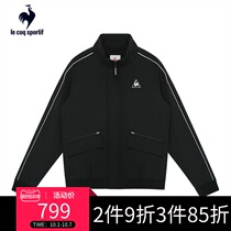(21 new product) Lecac French Rooster fashion crisp line stitching casual warm short cotton suit men