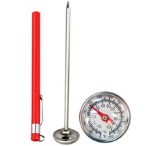 Small food thermometer probe pen length 12 5CM high precision water temperature meter milk temperature meter coffee barbecue thermometer