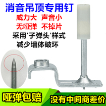 Ceiling God Instrumental Shooting Nail South Mountain Nail Silenced Wang Integrated Furnishing Special Integrated Nail Fire Wood Keel Tube Card