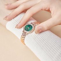 (New Products) Tianwang Flagship Store Official Watch Temperament Womens Table Fashion Retro Little Green Table To Send Girlfriend