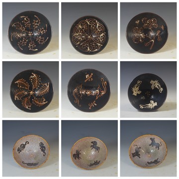 中国古玩／吉州窑／碗口19 cm 吉州窑斗笠碗-吉州窑斗笠碗促销价格、吉州窑斗笠碗品牌- 淘宝