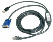 DELL Dell dav2108 2106 switch supporting KVM cable RJ45 to VGA and USB interface cable