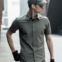 Eagle Claw Action Commanding Officer Tactical Shirt Male Short Sleeve Summer Outdoor Sport Fast Dry Breathable Wear Resistant Quick Dry Lining Clothing
