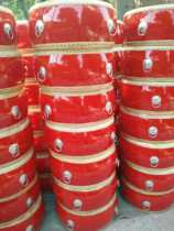 Weifeng gongs and drums 12 inch middle drum red drum 12 inch cowhide drum drum 40cm gong drum drum 12 inch drum