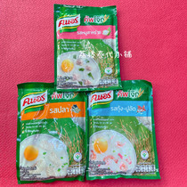 Limited time special Thai porridge Knorr Kale porridge fast food convenient delicious breakfast good chicken pork fresh shrimp 35g