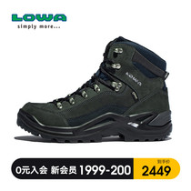 LOWA outdoor waterproof and wear-resistant hiking shoes RENEGADE GTX colorful mens mid-help L310945