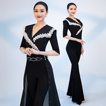 2021 New Summer Female body dress ceremonial clothing instructor training suit