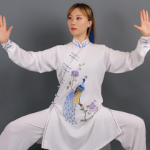 2107 Peacock Southeast Jianlong original design custom Tai Chi performance clothing womens high-end embroidery embroidery