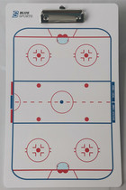 2021 Blue sports ice hockey tactical board ice hockey coach explanation version student teaching Board ice hockey teaching