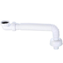 Bathtub drain pipe Shower room Wooden bucket drain pipe accessories Mop pool drain pipe Tub Plastic telescopic downspout