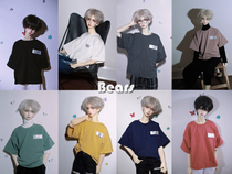 ◆Bears◆BJD baby clothes A376 loose and wild Modal short-sleeved T-shirt top 8 colors 1 41 30