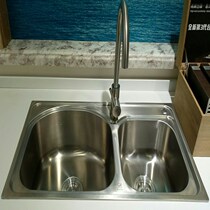 The Chimeone sink tap in the water