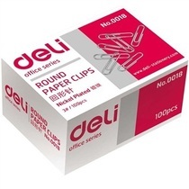deli right paper clip 0018 paper clip about 100 29mm financial supplies