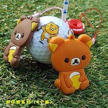 LUCEGOLF Korean golf bag bear ornaments anti-loss