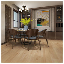 Dekor floor Three-layer solid wood rubber wood KS3320 living room bedroom environmentally friendly geothermal wood floor