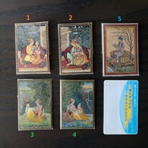 I cant describe the amazing Indian miniature paintings.