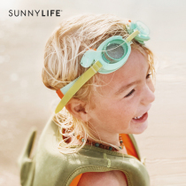 Australia sunnylife Children swimming goggles Baby waterproof anti-fog adjustable silicone swimming glasses equipment