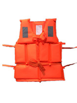 Fishing boat inspection adult life jacket professional fishing snorkeling Oxford thick foam childrens vest vest