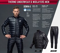 The new Dennis down cycling rally suit liner winter warm middle layer speed off the second change vest female rukka