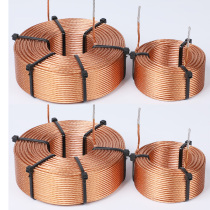 Multi-strand inductance multi-core oxygen-free copper hollow coil HIFI fever speaker divider 7-core wire inductance customization