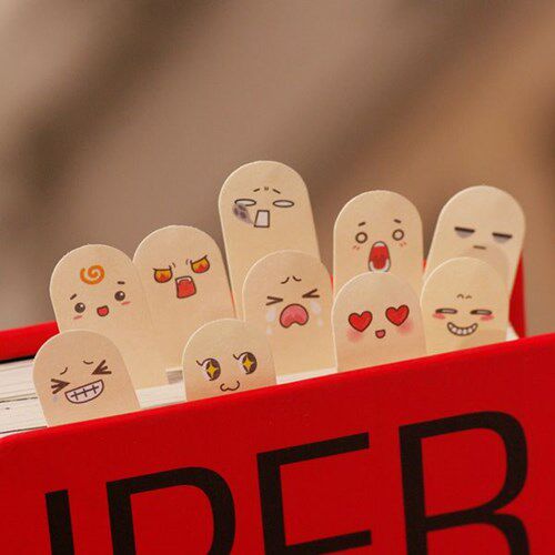 South Korea import note label label N times paste THEHAKI FINGER-IT