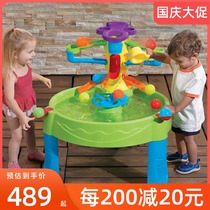 US imported sand table children play sand water table swimming water table rotating ball play water toys Indoor Outdoor