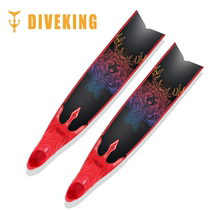 Diveking Free Diving WORD FULL CUSTOM Carbon Flippers Free Diving Flippers