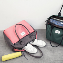 New storage travel bag for men and women carrying large capacity exercise bag shoulder bag luggage luggage boarding bag cross bag tide