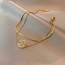 Ottles discount store Withdrawal Cupboard Clearance Clear Cabin Pick Up 18K Gold Bracelet Outlets Female Accessories