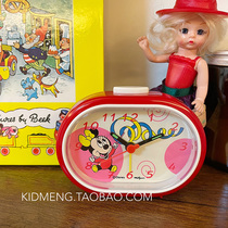Out-of-print Showa Minnie Antique Alarm Clock