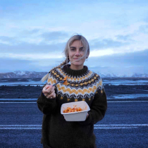 Handmade Iceland sweater black couple loose Nordic retro Fair Island Ferris wheel literary neutral wool knit