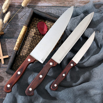 Foreign trade inventory processing multi-purpose chef knife fruit knife cutting fish fillet cut vegetable cutting meat cutting multipurpose knife knife set