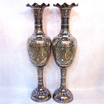 Imported Pakistani handicrafts Pakistan bronze copper carved bottle New craft gift factory direct sales