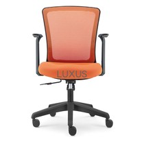 LUXUS brand economy Lisi home fashion modern ergonomic chair Mesh cloth wheeled office computer chair