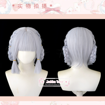 taobao agent [Kiratime] The original God Lai Hua cosplay napkin new skin flowers come to the silver white