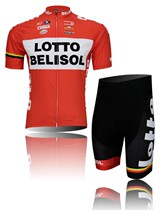 2015 LOTTO LOTTO Tour de France cycling suit short sleeve set outdoor mountain road sports bike suit
