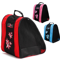 Roller skate bag skating skate roller skate bag roller skate padded shoulder backpack children adult men and women